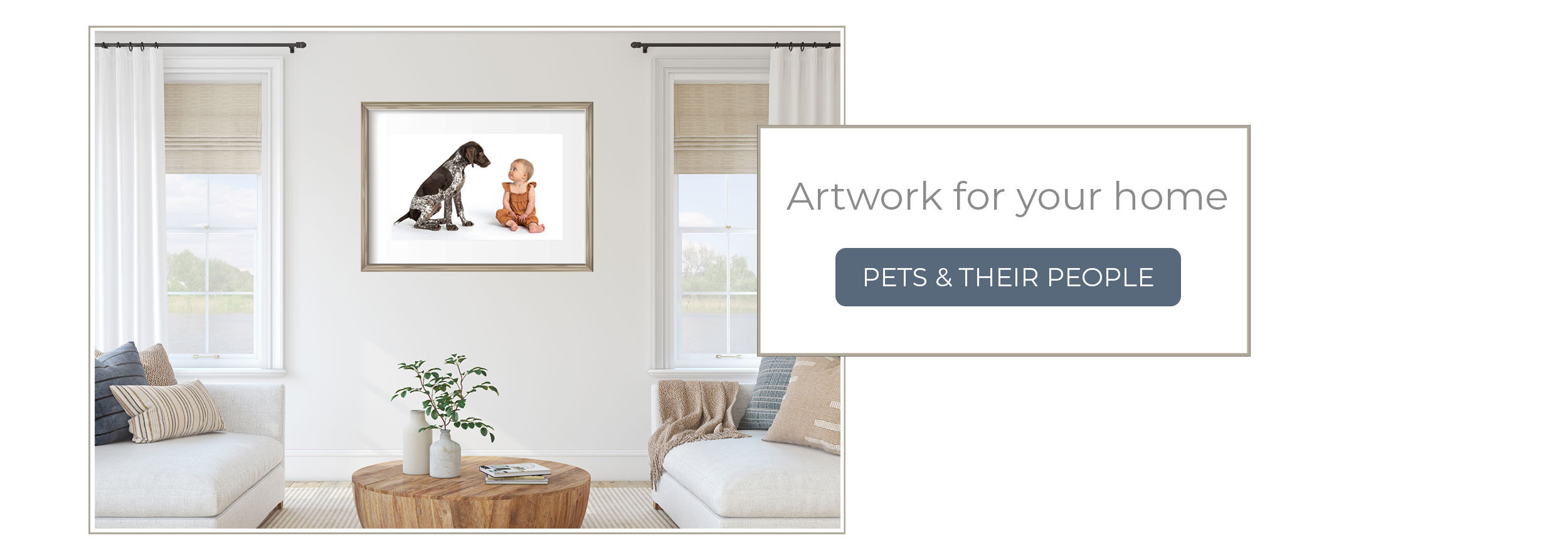 Pet photography artwork