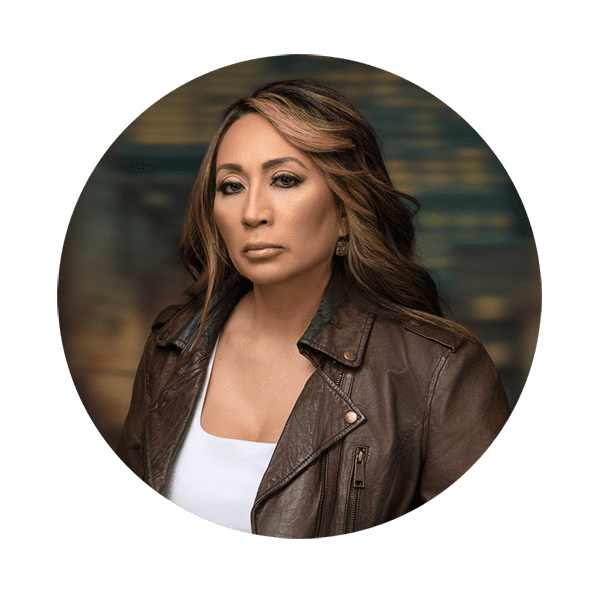 Tough woman headshot