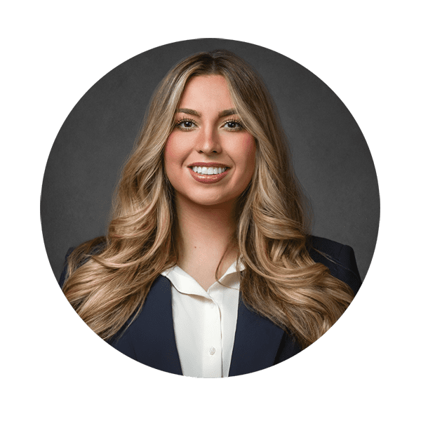 Blonde woman's headshot